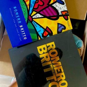 Romero Britto coffee table books